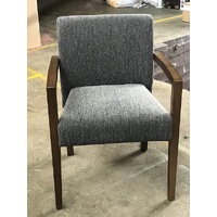 Dining Chair with fabric covered seat & back 