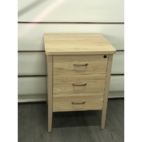 Marigold Bedside Table in Polytec Silver Ash