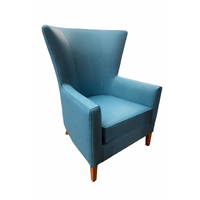 Warwick Lustrell Deluxe Fabric Cerulean Bordeaux Premium Armchair 100% Moisture Resistant Vinyl with 3 Year Warranty