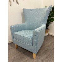 Bordeaux Premium Armchair Blue (229-15) BASE FABRIC
