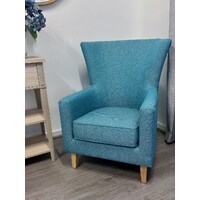 Bordeaux Premium Armchair Aquamarine Blue (229-20) BASE FABRIC