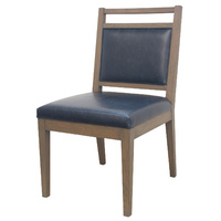 Edward Dining Chair Large Vinyl covered. Or chose 1.8 Metres