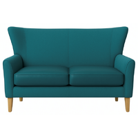 Warwick's Lustrell Deluxe 3 yr Warranty fabric covered Bordeaux 2 Seater Sofa . Stunning Looking textured sofa moisture proof easy clean vinyl backing
