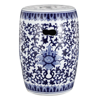 Ming Decorator Ceramic Stool   