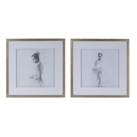 Set of 2 Ballerina Framed Prints