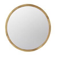 Meringa Round Mirror 70  A round mirror is a great choice because it can increase the cool, natural light in your space
