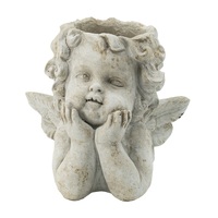 Angel Planter 20cms Indoor or Outdoor cement made