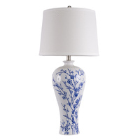 Provincial Table Lamp stunning eastern ceramic with shade
