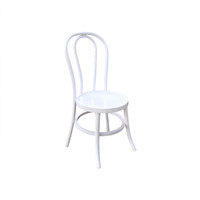 Bentwood Dining Chair White (Stackable)