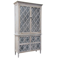 Trellis Armoire natural reclaimed timber
