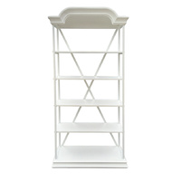 Bakers Display Stand White Reclaimed Timber 