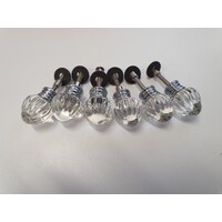 Ripple Acrylic Furniture & Door Handles set of 6
