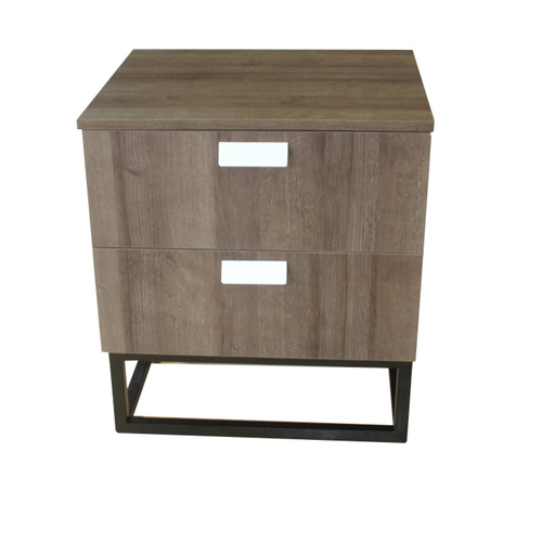Iris 2 Drawer Bedside in laminated finish