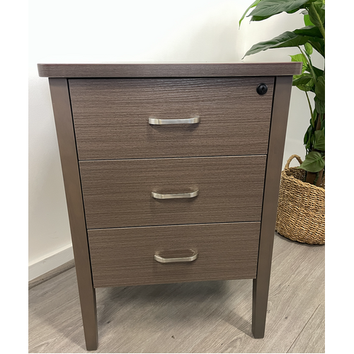 Marigold Bedside Table in Walnut  W/soft close drawers