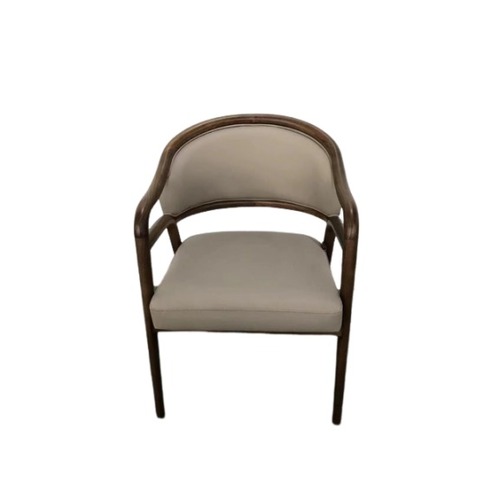 Sally Dining Chair Faux Leather avail. in 24 colours or choose your own fabric ,  ASH Wood frame, Walnut Colour