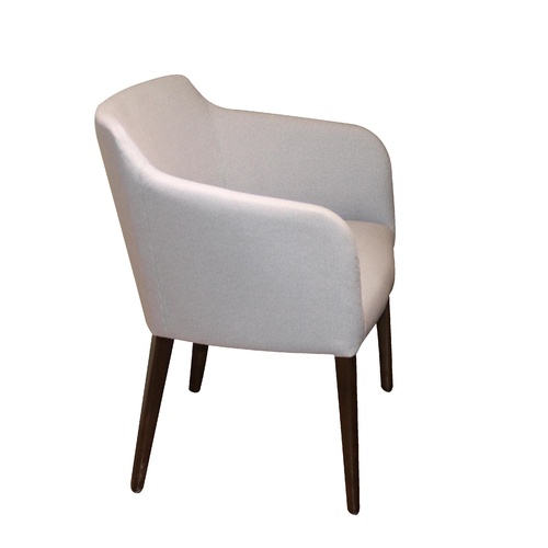 Olivia Chair Faux Leather covered. Or chose own of fabric 2.2 Metres. The final price will be the frame of the chair  plus the cost of the chosen fabr