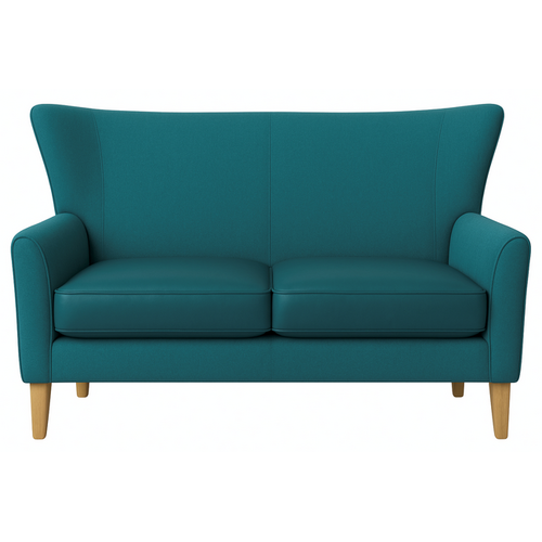 Warwick's Lustrell Deluxe 3 yr Warranty fabric covered Bordeaux 2 Seater Sofa . Stunning Looking textured sofa moisture proof easy clean vinyl backing
