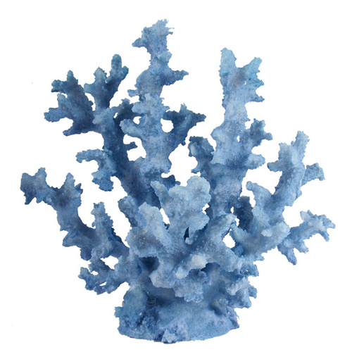 Faux Coral Blue Seaweed 