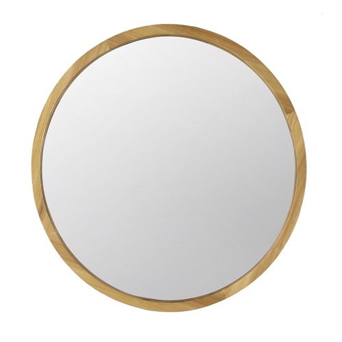 Meringa Round Mirror 70  A round mirror is a great choice because it can increase the cool, natural light in your space