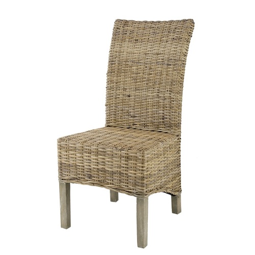 Variegated Rattan Dining Chair. Last three at this price.