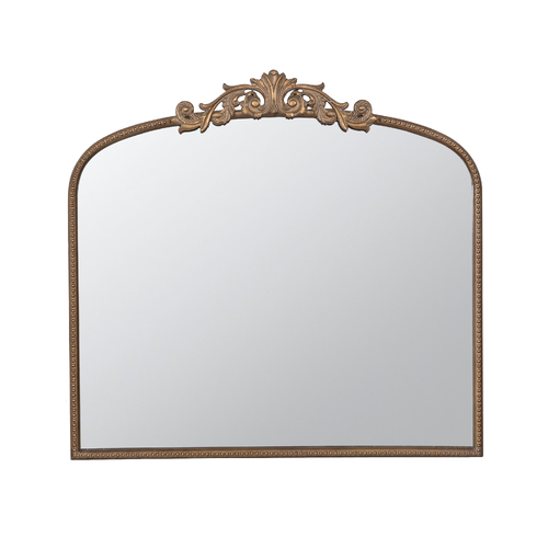 Baroque Gold Mirror 101. Mantle or dresser for a luxurious look. Baroque inspired detailing
