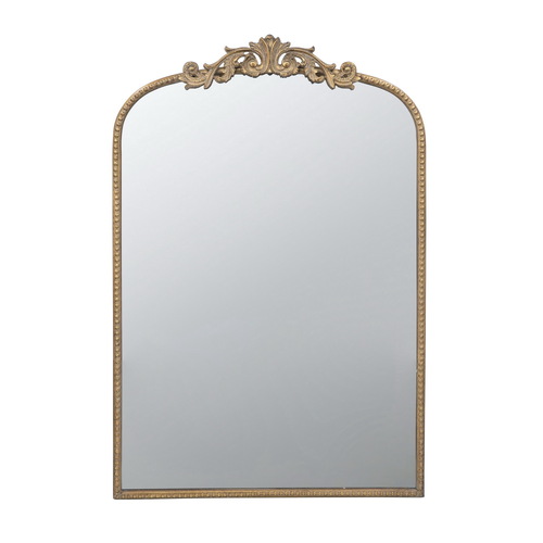 Baroque Tall Gold Wall Mirror.91  Modern take on baroque detailing and elegant gold framing