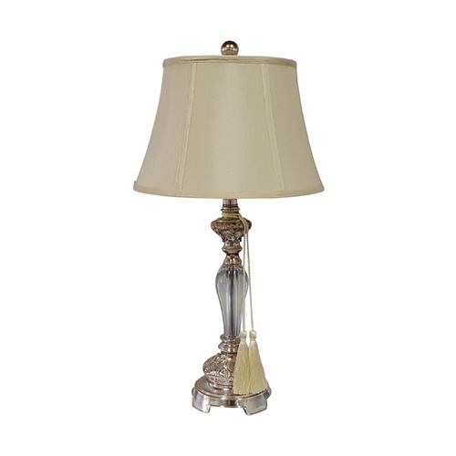 Felicienne Bedside Lamp w/Cream Shade 66cmh