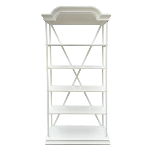 Bakers Display Stand White Reclaimed Timber 