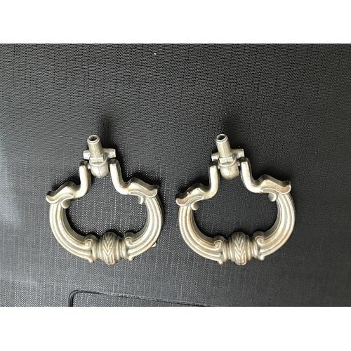 Antique Champagne Drawer Pull Handles - set of 2 (Screws not supplied)