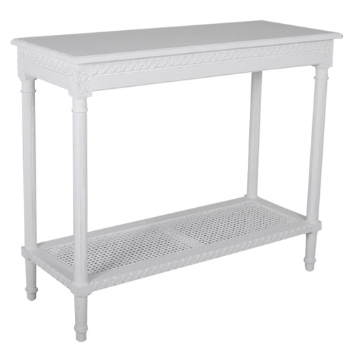 Polo Classic Console w/Shelf White 110