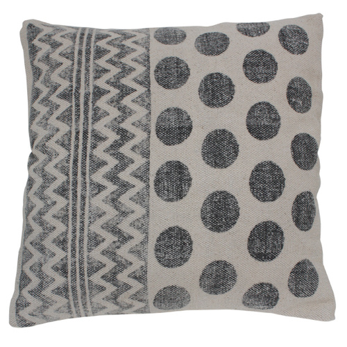 Circle Zig Zag  Cushion with insert